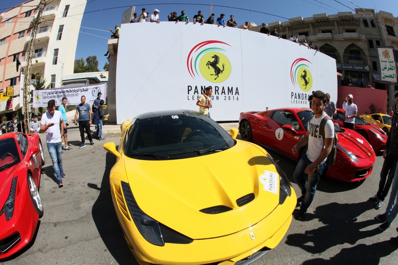 Ferrari Panorama Lebanon 2016 Ride